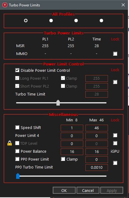 speed shift epp throttlestop.